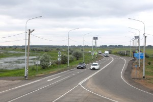Участок трассы Астрахань – Красный Яр в Астраханской области введен в эксплуатацию