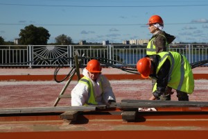 Строительство Западного моста в Твери идет в соответствии с графиком