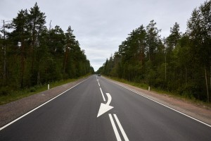 В Ленинградкой области отремонтировали 14,3 км трассы Комсомольское – Приозерск