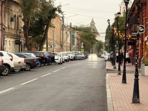 В историческом центре Астрахани по нацпроекту отремонтирована еще одна улица