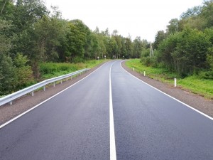 В Тверской области отремонтирован участок дороги «Москва – Рига» – Столипино