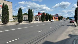 Липецкая область: в Ельце обновили въезд в город со стороны федеральной трассы