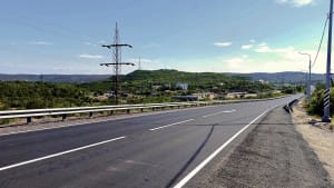 В Мурманской области завершен ремонт 1,5 км объездной Североморска